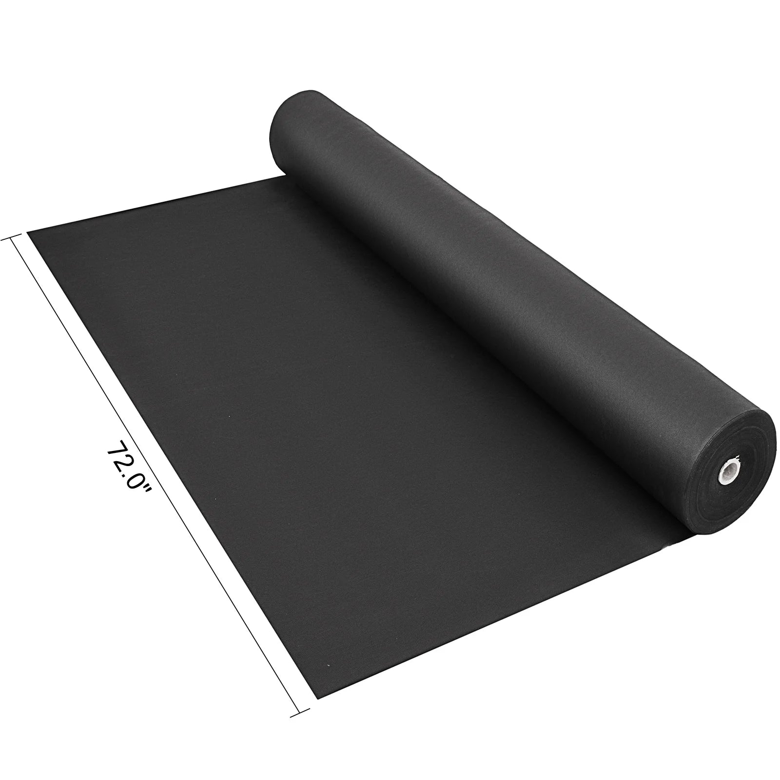 SucceBuy Landscape Fabric 6ftx300ft Geotextile Fabric Durable Heavy Duty 1.5oz Ground Cover Woven For Commercial Greenhouse Yard