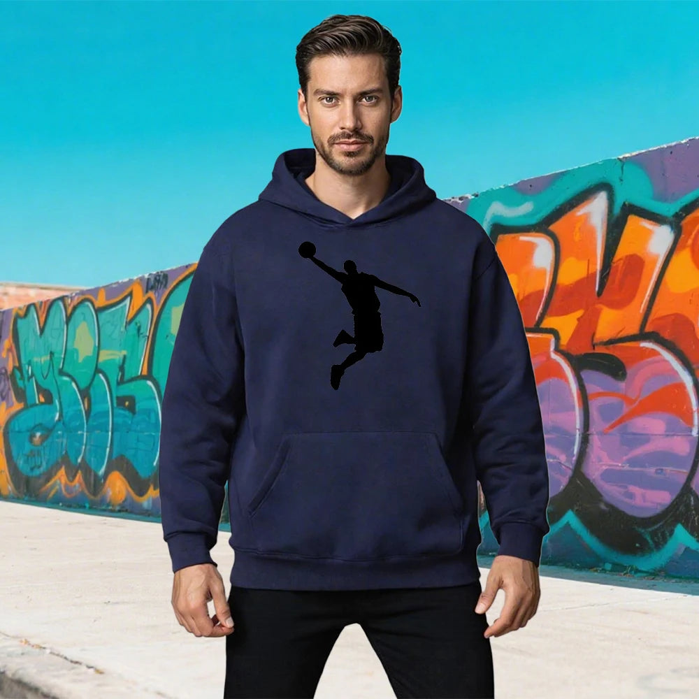 Autumn Jordan Slam Dunk Hoodie Men Women Fashion Basketball Prited Sports Hoodies Men's Pullover Long Sleeve Sweatshirt Winter