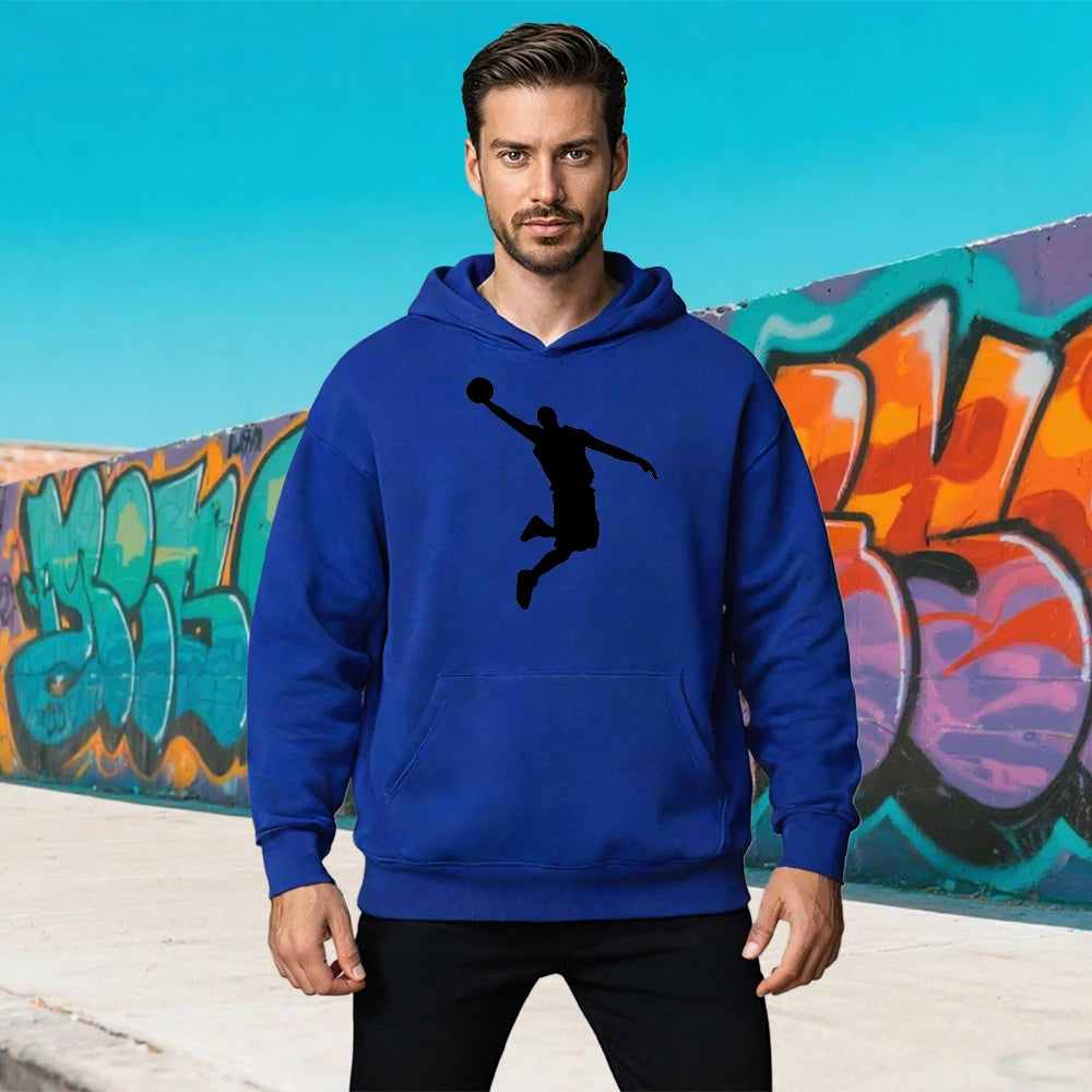 Autumn Jordan Slam Dunk Hoodie Men Women Fashion Basketball Prited Sports Hoodies Men's Pullover Long Sleeve Sweatshirt Winter