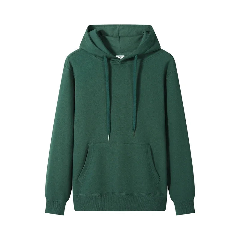 Autumn Men Excellent quality Long Sleeve  Hoodie Hip Hop Streetwear Women Solid Color Loose Sweatshirt New Outdoor Sweatshirt