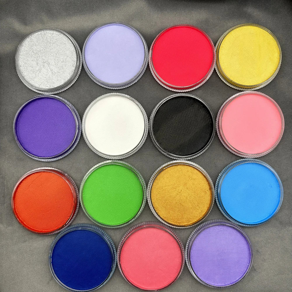 30G Face Paint  Children's Face Body Paint Water-Soluble Makeup  Halloween Stage Makeup Body Paint Pigments Face Makeup