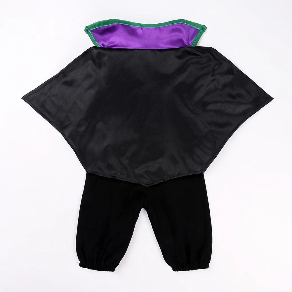 2025 Baby Halloween Romper Print Hat+Romper Bat Cosplay Costume Bag Gift Boy Girl Bone Pumpkin Bodysuit Vampire Clothes