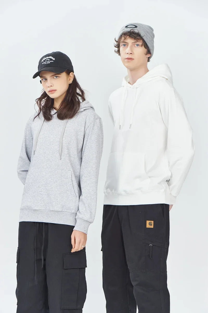 Autumn Men Excellent quality Long Sleeve  Hoodie Hip Hop Streetwear Women Solid Color Loose Sweatshirt New Outdoor Sweatshirt