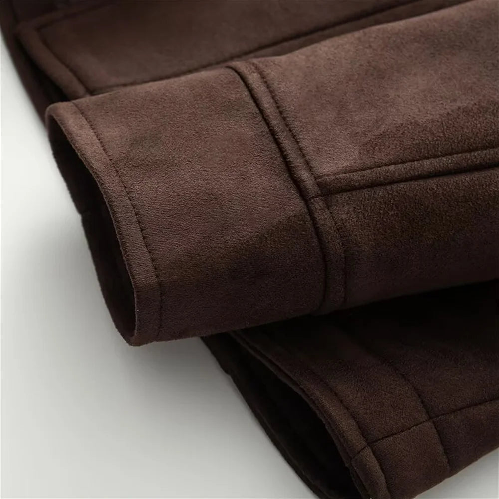 Autumn new women's clothing design with a sense of cinched waist, unique fashion, and high-end windbreaker jacket