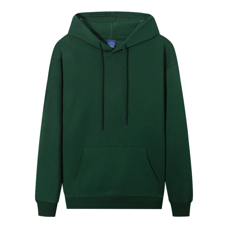 Autumn Men Excellent quality Long Sleeve  Hoodie Hip Hop Streetwear Women Solid Color Loose Sweatshirt New Outdoor Sweatshirt