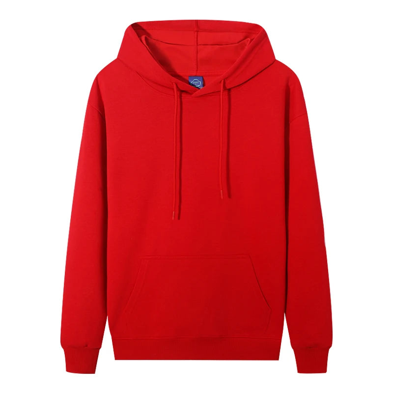 Autumn Men Excellent quality Long Sleeve  Hoodie Hip Hop Streetwear Women Solid Color Loose Sweatshirt New Outdoor Sweatshirt