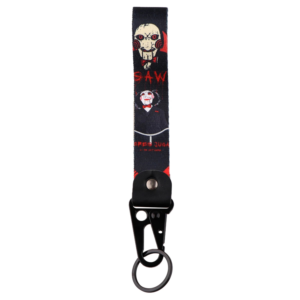 Horror Movie Car Keychain Key Tag Lanyard Motorcycle Keyring Key Holder Fashion Jewelry Accessories Halloween Gift