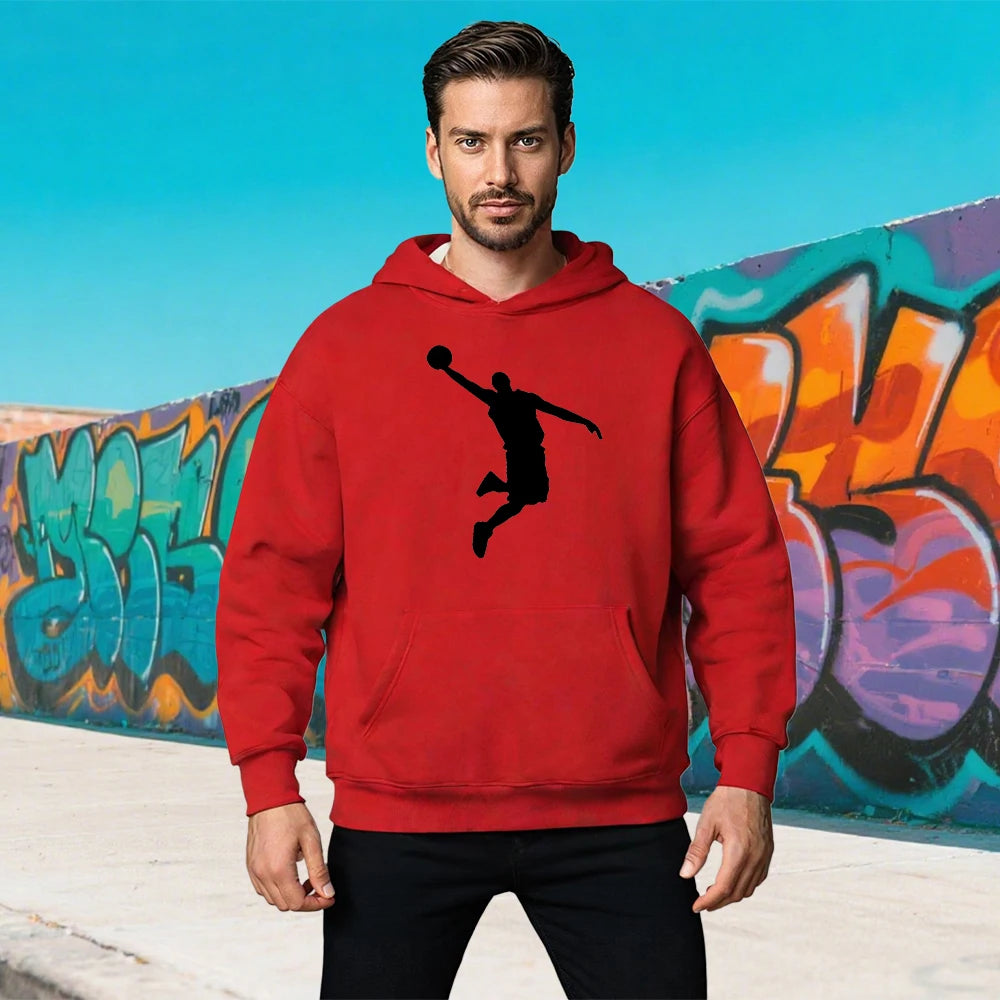 Autumn Jordan Slam Dunk Hoodie Men Women Fashion Basketball Prited Sports Hoodies Men's Pullover Long Sleeve Sweatshirt Winter