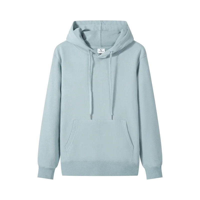 Autumn Men Excellent quality Long Sleeve  Hoodie Hip Hop Streetwear Women Solid Color Loose Sweatshirt New Outdoor Sweatshirt