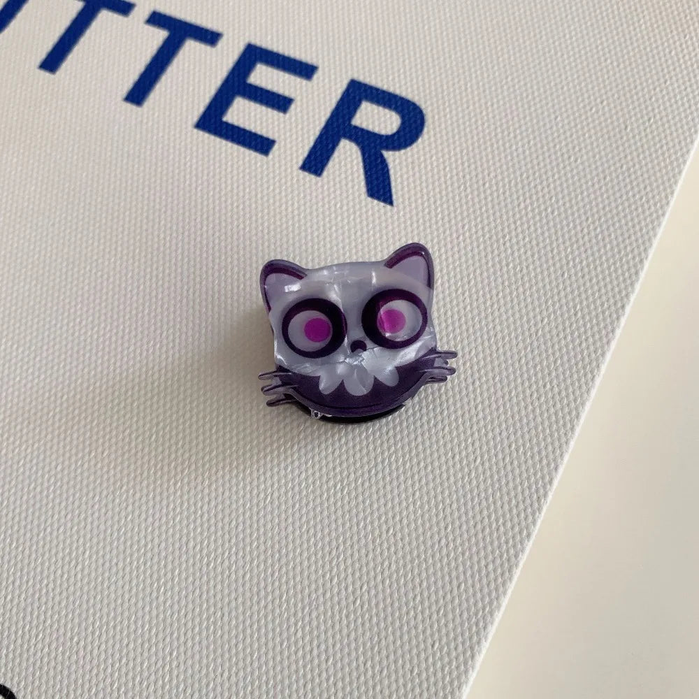 Fashion Creative Small Bat Pumpkin Shape Hairpin Halloween Festive Hair Clip Children Girl Four Seasons Party Headwear