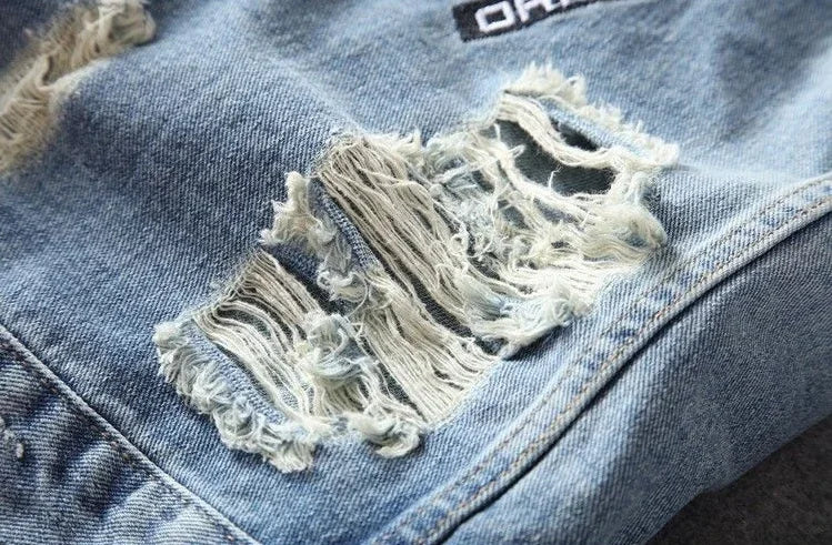 Male Jean Coats New In Autumn Winter 2024 Men's Denim Jacket Menswear Fashion Branded Korean Popular Clothes Y2k On Board Lxury