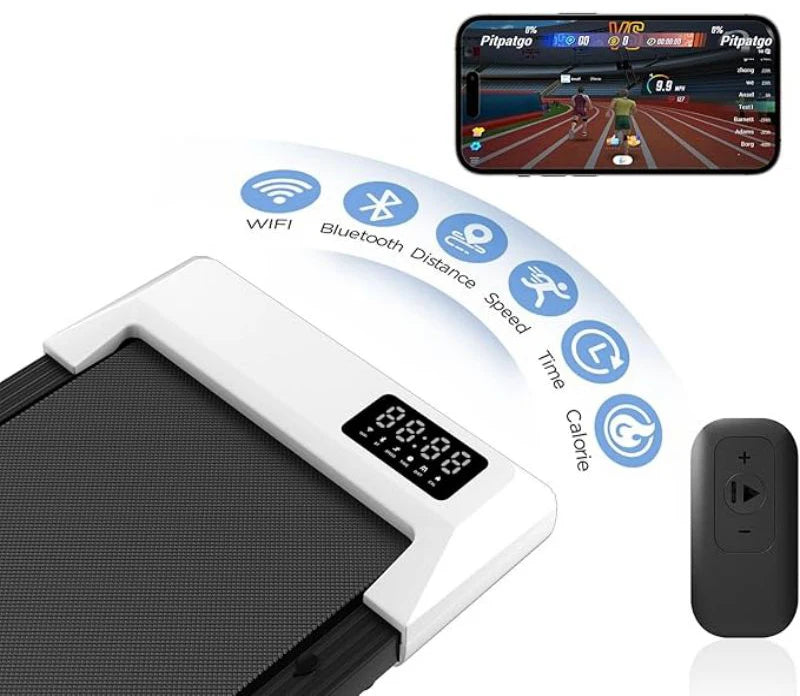 15.75 x 35.43 Inch Running Area Treadmill Pad Running Walking Under Desk Exercise Run Training Walking Treadmill