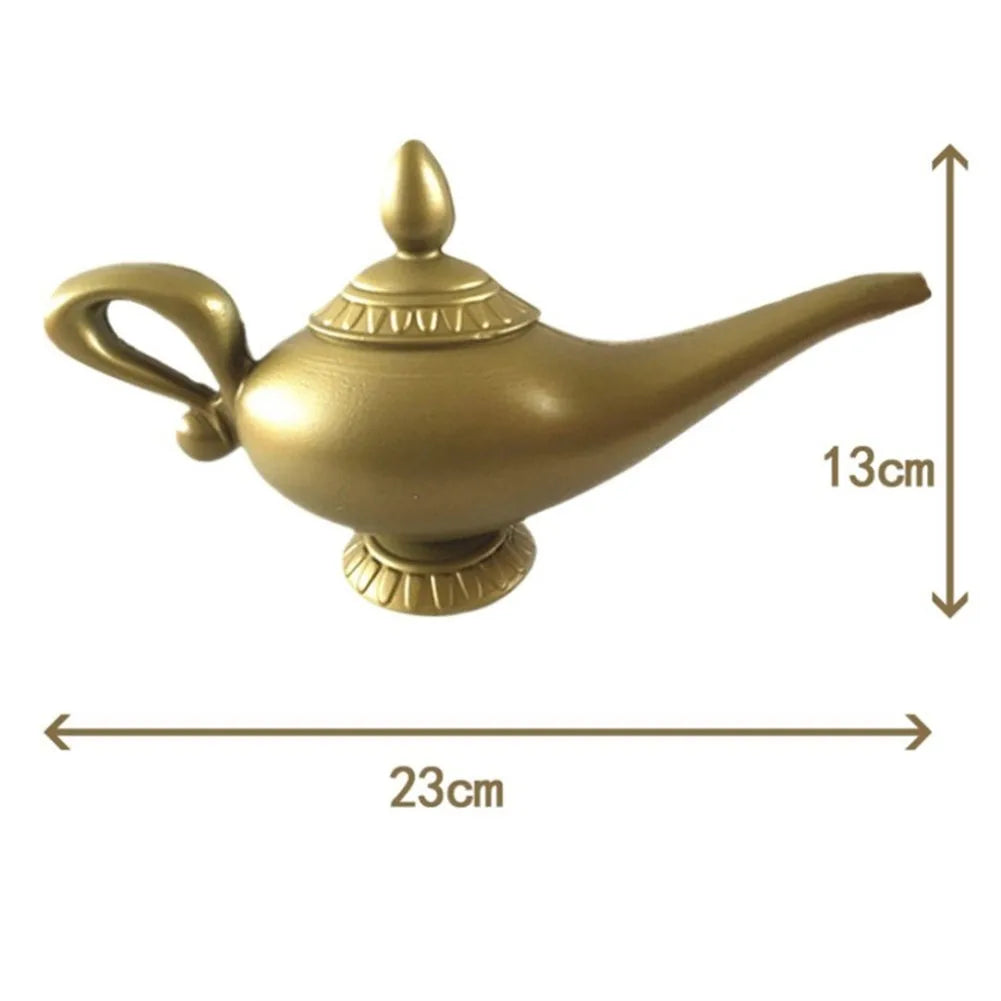 Cartoon Movie Aladdin Lamp Halloween Decoration Cosplay Costume Party Favors Fancy Dress Props Hot Home Party Ornaments Figurine