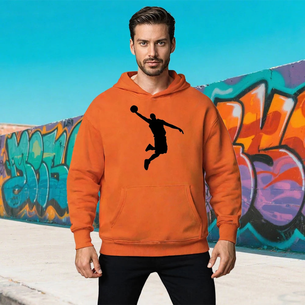 Autumn Jordan Slam Dunk Hoodie Men Women Fashion Basketball Prited Sports Hoodies Men's Pullover Long Sleeve Sweatshirt Winter