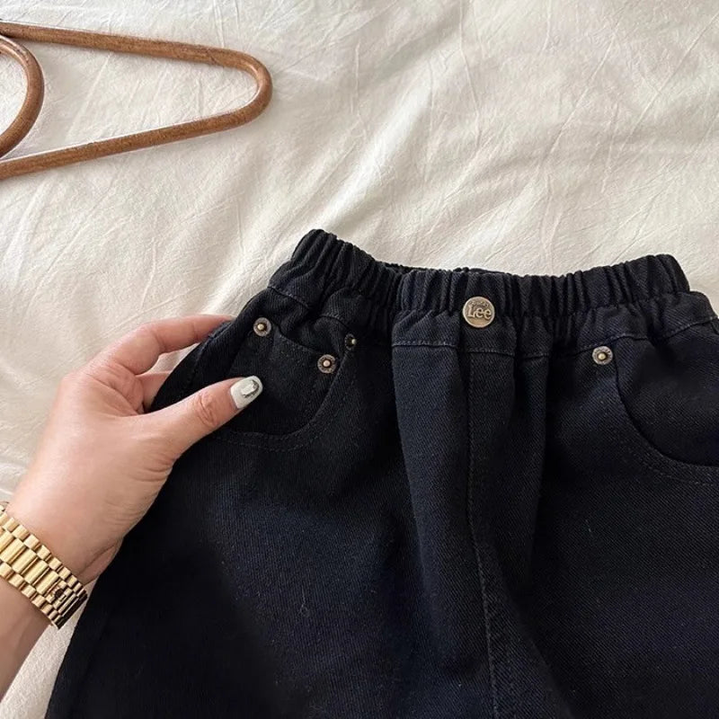 Boys Jean Pants Long Trousers Denim 2024 New Arrive Spring Autumn Baby's Kids Teenagers High Quality School Children's Clothing