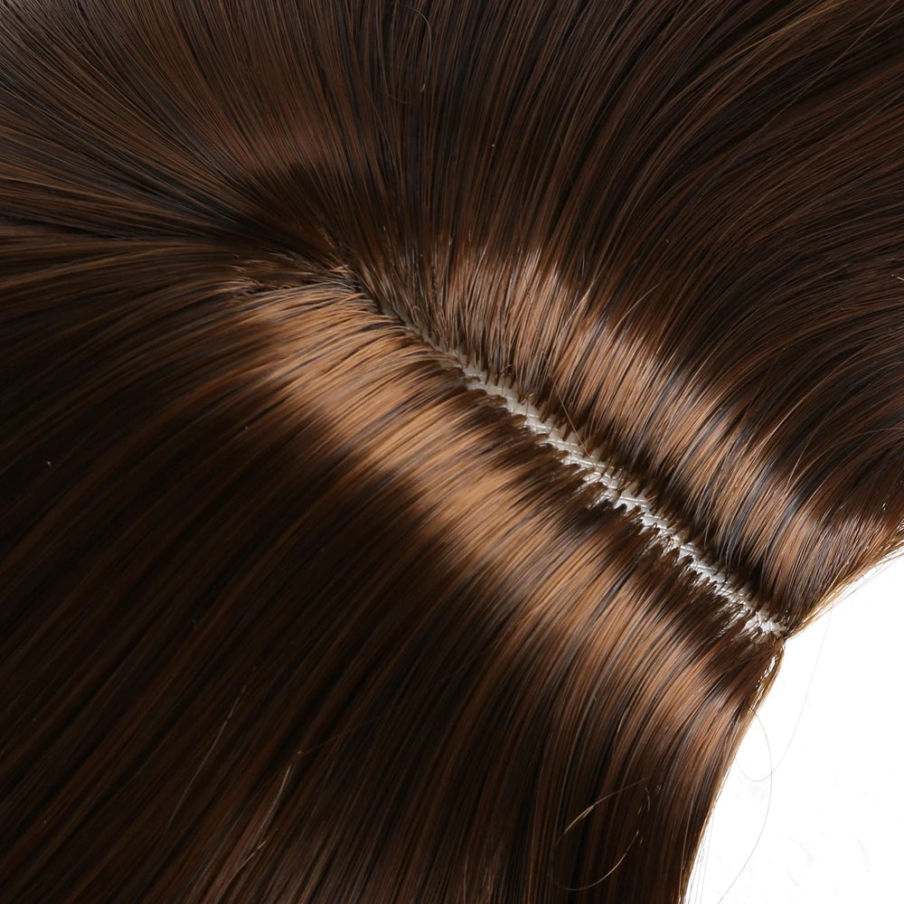 Short Synthetic Bobo Wig for Women Girl  For Cosplay Halloween  Party Daily Use Heat Resistant Fiber