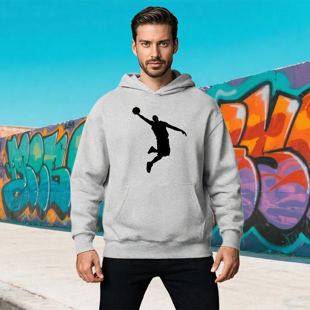 Autumn Jordan Slam Dunk Hoodie Men Women Fashion Basketball Prited Sports Hoodies Men's Pullover Long Sleeve Sweatshirt Winter