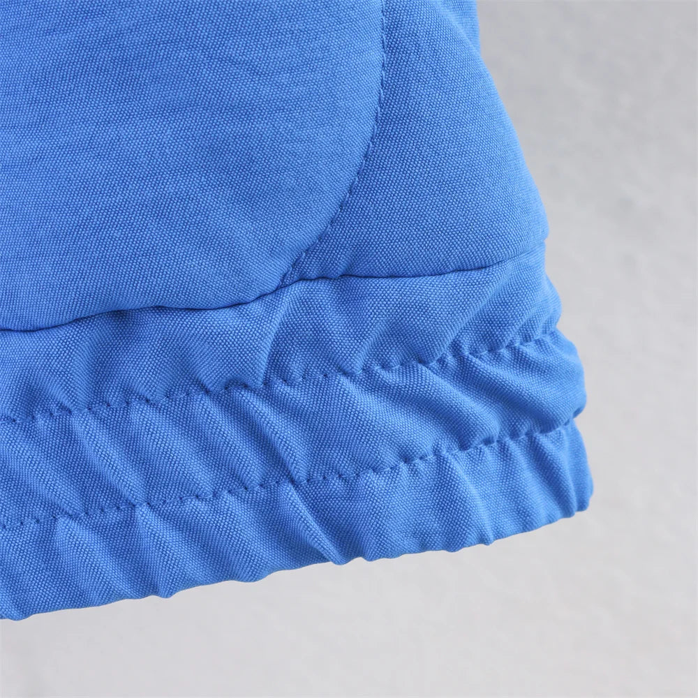 Autumn new women's clothing fashion, personality, versatile, casual positioning, quilted cotton embroidered cotton coat jacket