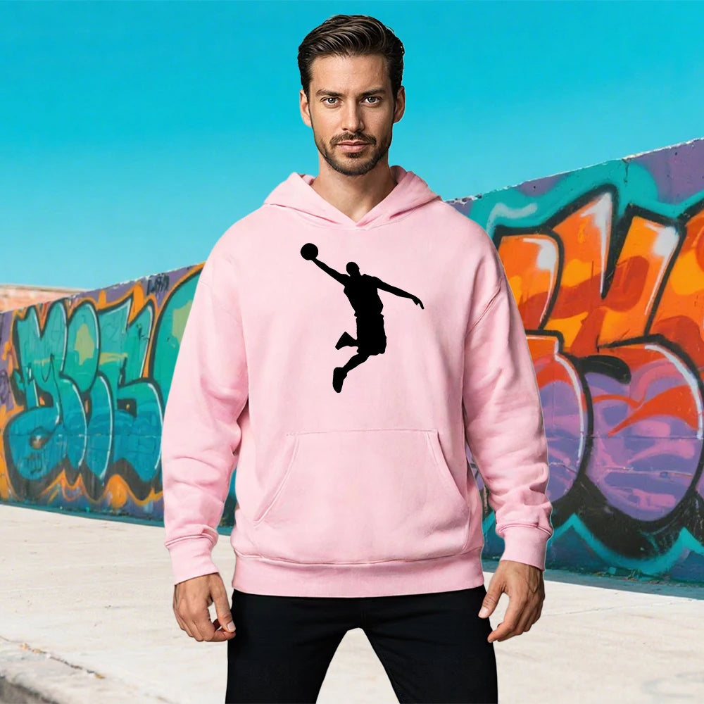 Autumn Jordan Slam Dunk Hoodie Men Women Fashion Basketball Prited Sports Hoodies Men's Pullover Long Sleeve Sweatshirt Winter