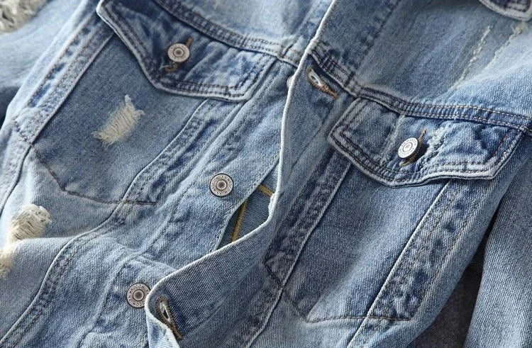 Male Jean Coats New In Autumn Winter 2024 Men's Denim Jacket Menswear Fashion Branded Korean Popular Clothes Y2k On Board Lxury