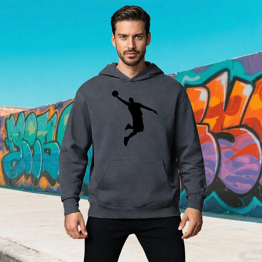Autumn Jordan Slam Dunk Hoodie Men Women Fashion Basketball Prited Sports Hoodies Men's Pullover Long Sleeve Sweatshirt Winter