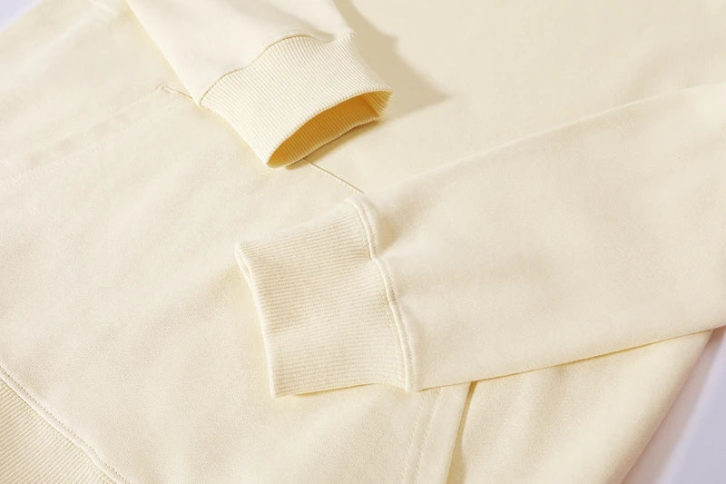 Autumn Men Excellent quality Long Sleeve  Hoodie Hip Hop Streetwear Women Solid Color Loose Sweatshirt New Outdoor Sweatshirt