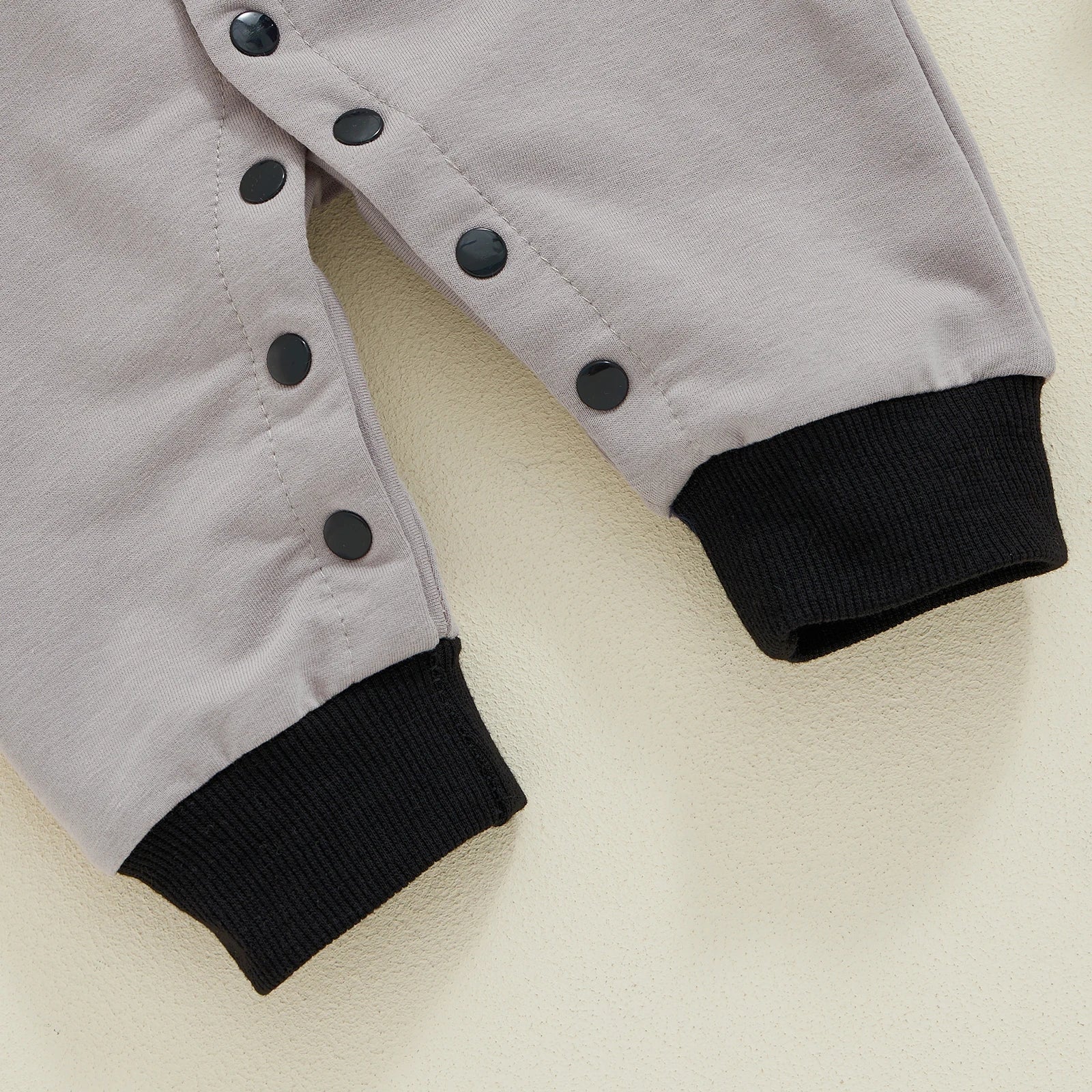 Suefunskry Baby Boy Halloween Romper Embroidery Bow Tie Long Sleeve Lapel Neck Button-up Fall Jumpsuit