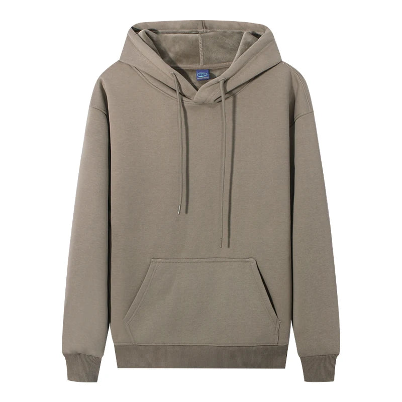 Autumn Men Excellent quality Long Sleeve  Hoodie Hip Hop Streetwear Women Solid Color Loose Sweatshirt New Outdoor Sweatshirt