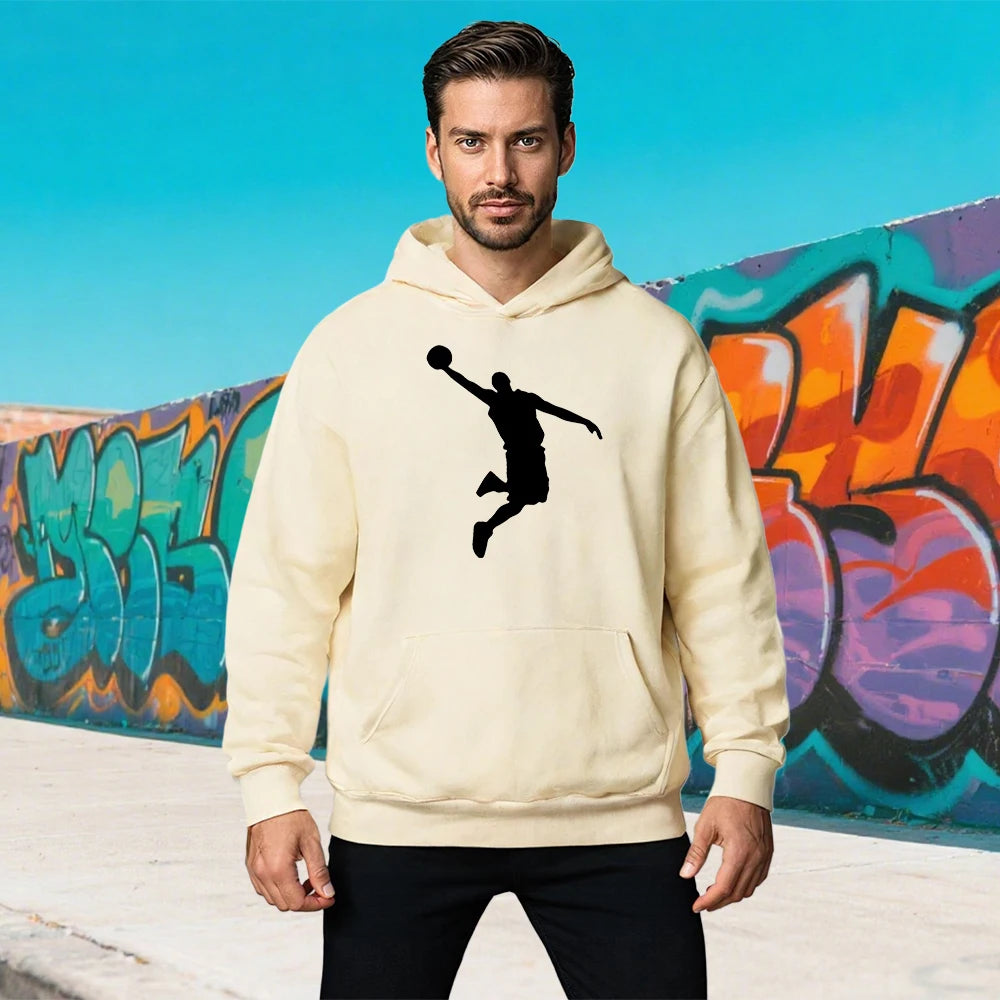 Autumn Jordan Slam Dunk Hoodie Men Women Fashion Basketball Prited Sports Hoodies Men's Pullover Long Sleeve Sweatshirt Winter