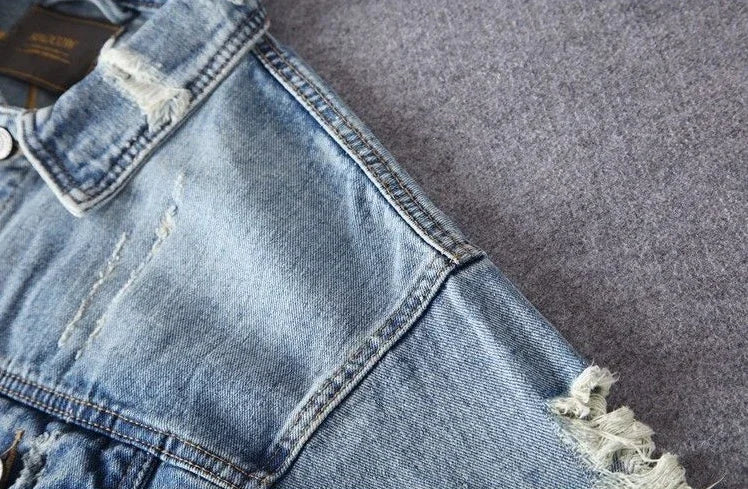 Male Jean Coats New In Autumn Winter 2024 Men's Denim Jacket Menswear Fashion Branded Korean Popular Clothes Y2k On Board Lxury