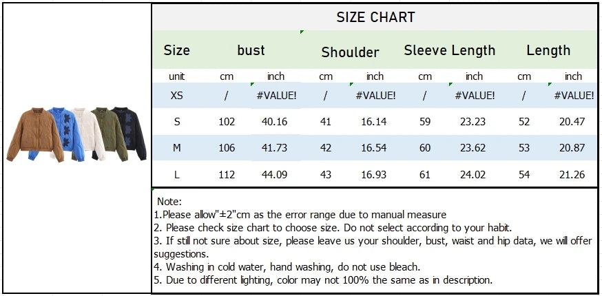 Autumn new women's clothing fashion, personality, versatile, casual positioning, quilted cotton embroidered cotton coat jacket