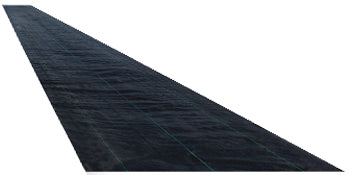 SucceBuy Landscape Fabric 6ftx300ft Geotextile Fabric Durable Heavy Duty 1.5oz Ground Cover Woven For Commercial Greenhouse Yard