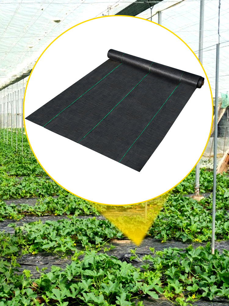 SucceBuy Landscape Fabric 6ftx300ft Geotextile Fabric Durable Heavy Duty 1.5oz Ground Cover Woven For Commercial Greenhouse Yard